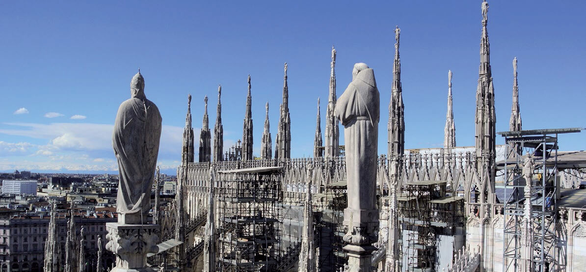 Adoptovali jsme věž na milánské katedrále