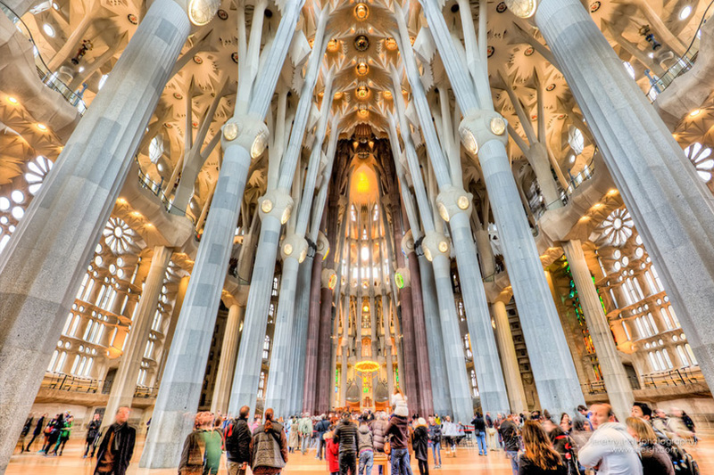 Chrám Sagrada Familia, Barcelona