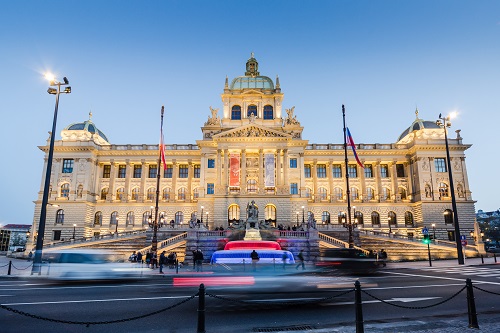 Pohled na Národní muzeum